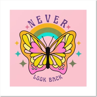 Never Look Back Posters and Art